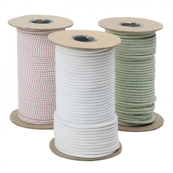 Round, Strong Elastic Cord Type of Braided Cording Elastic Cord and