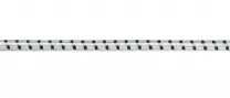 White/Blk Nylon Braided Elastic Cord 5/16" Style 16135