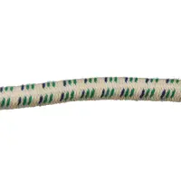 Up close view of MIL-C-5651D elastic cord stretched out horizontally